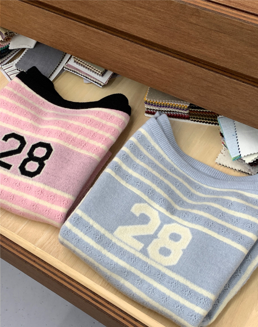 Seooocookie Honey 28 Knit Blue