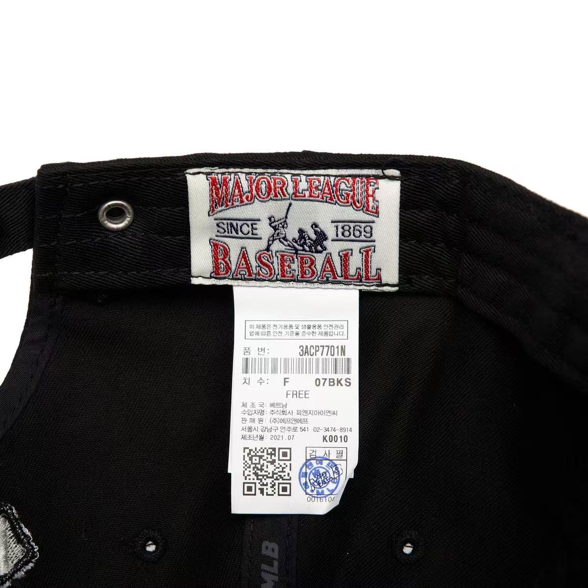 MLB Lucian Structur Cap - LA Dodgers Black