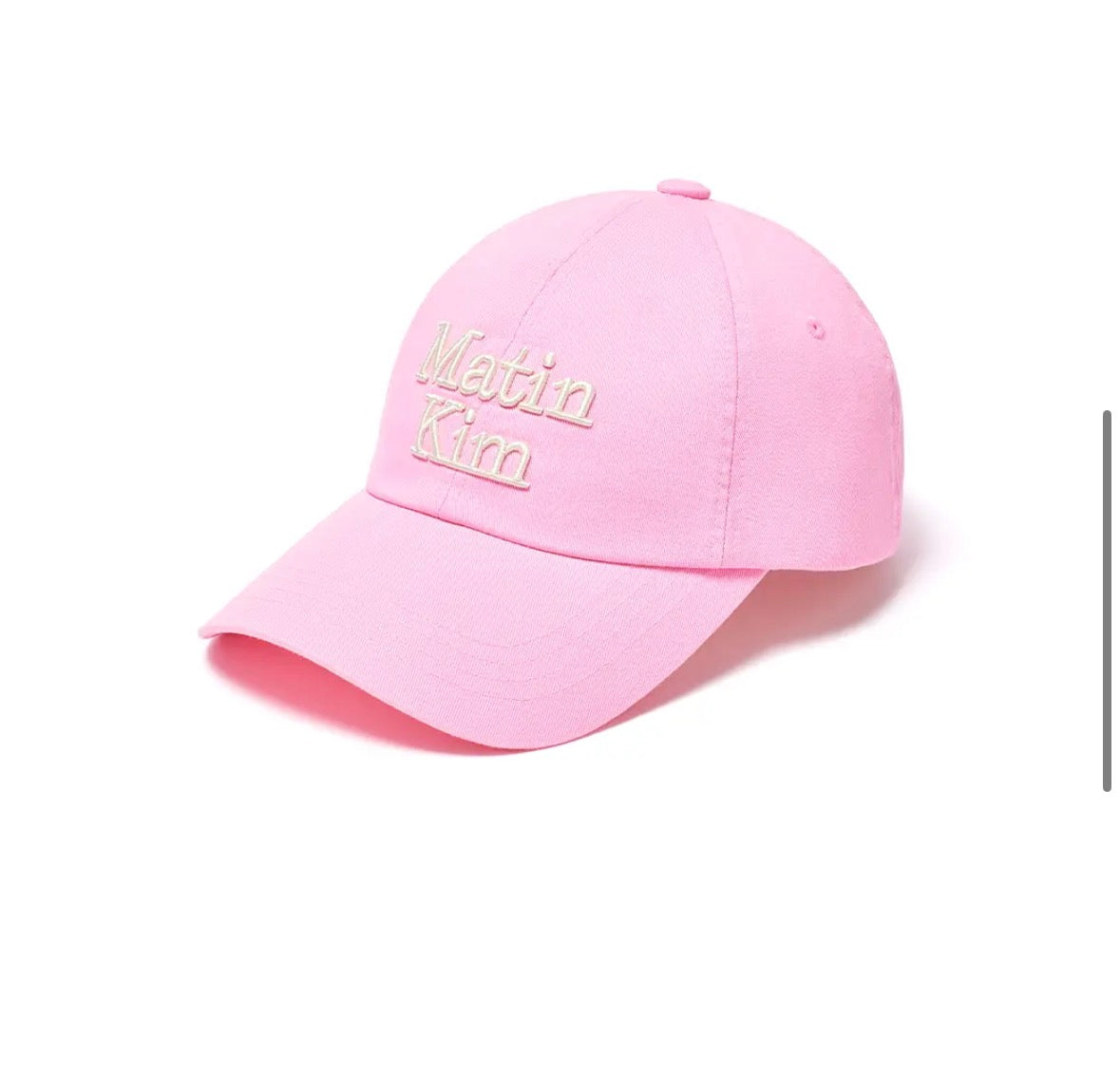 MATIN VOLUME LOGO BALL CAP IN PINK