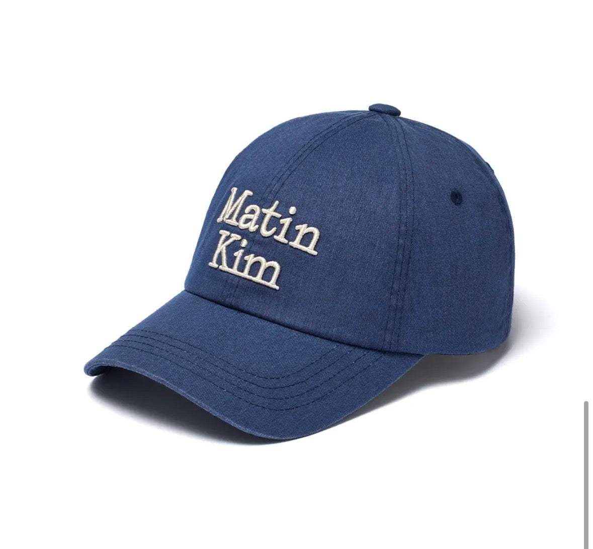 MATIN VOLUME LOGO BALL CAP IN NAVY