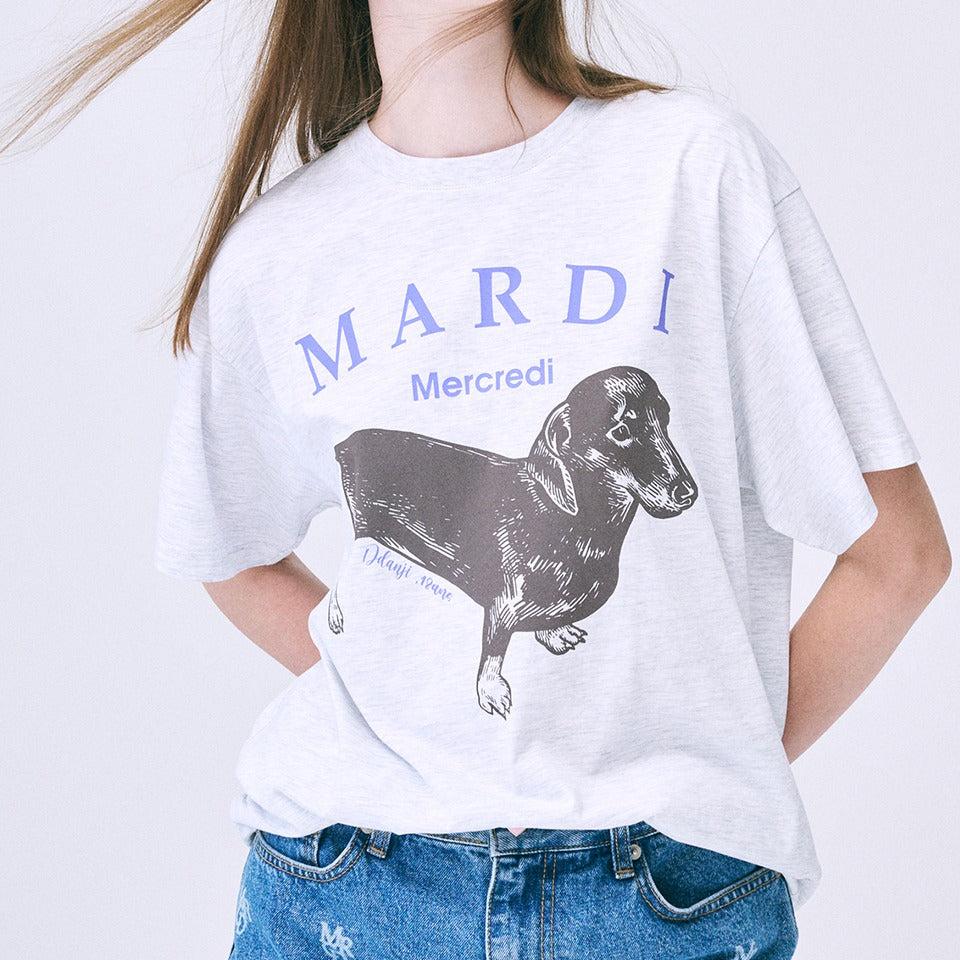 Mardi Mercredi Tshirt Ddanji - Heather Purple