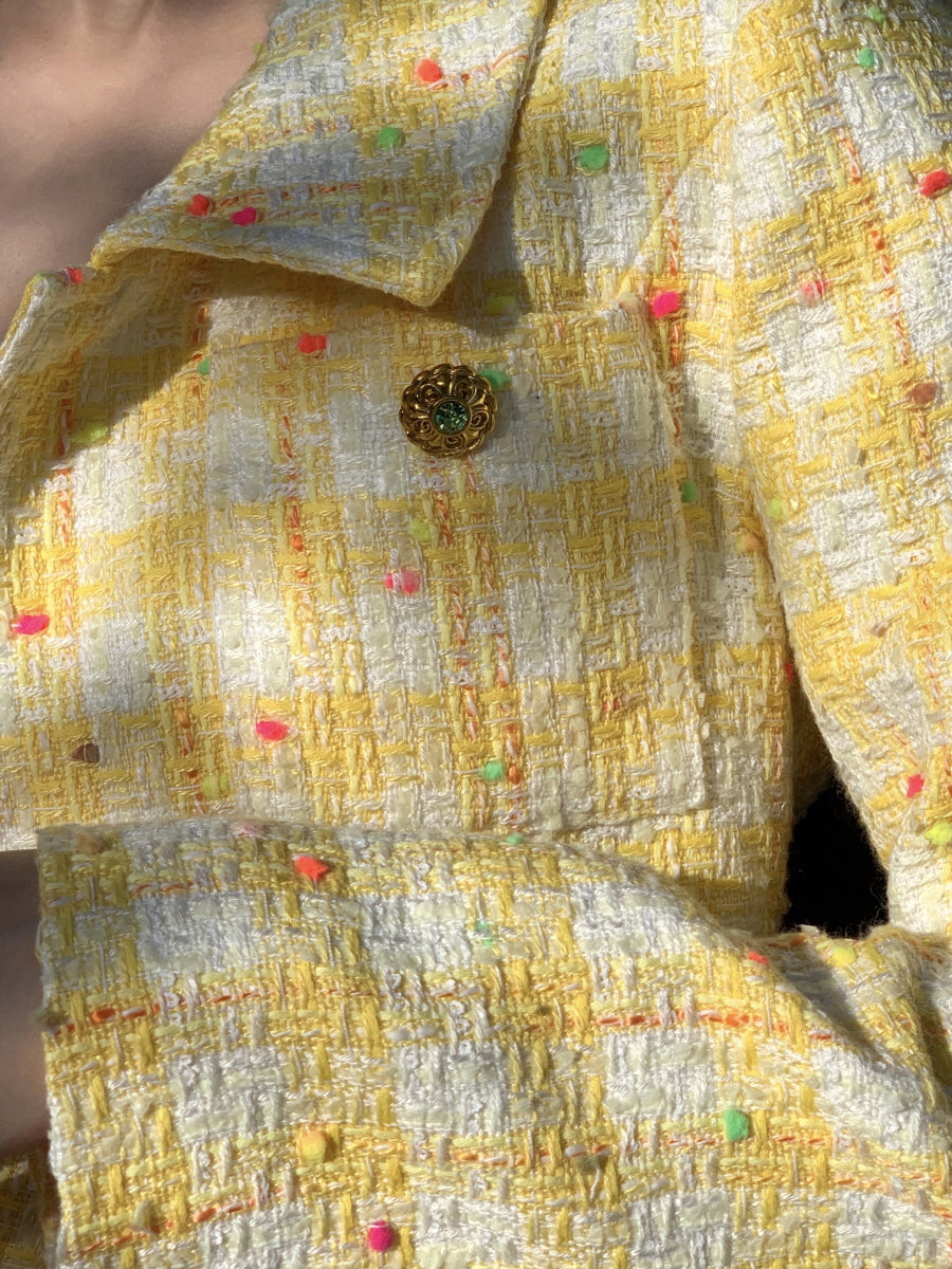 Seooocookie Vivid Classic Jacket