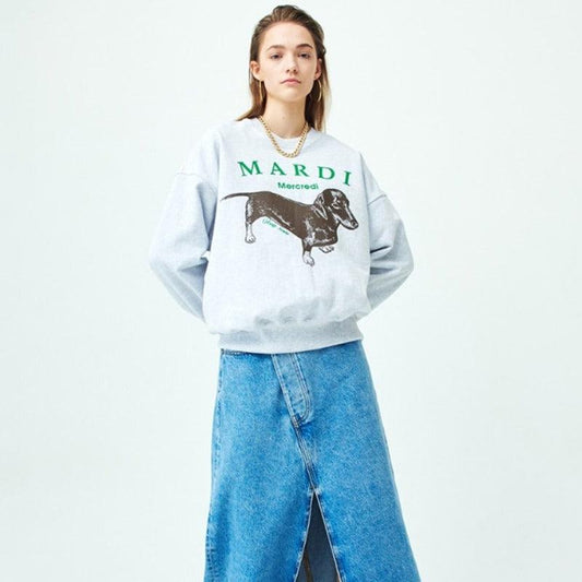 Mardi Mercredi Sweatshirt Ddanji-Heather
