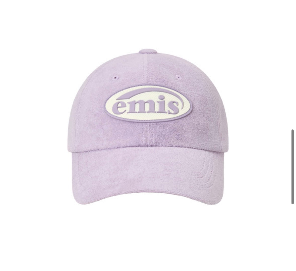 TERRY BALL CAP-LIGHT PURPLE