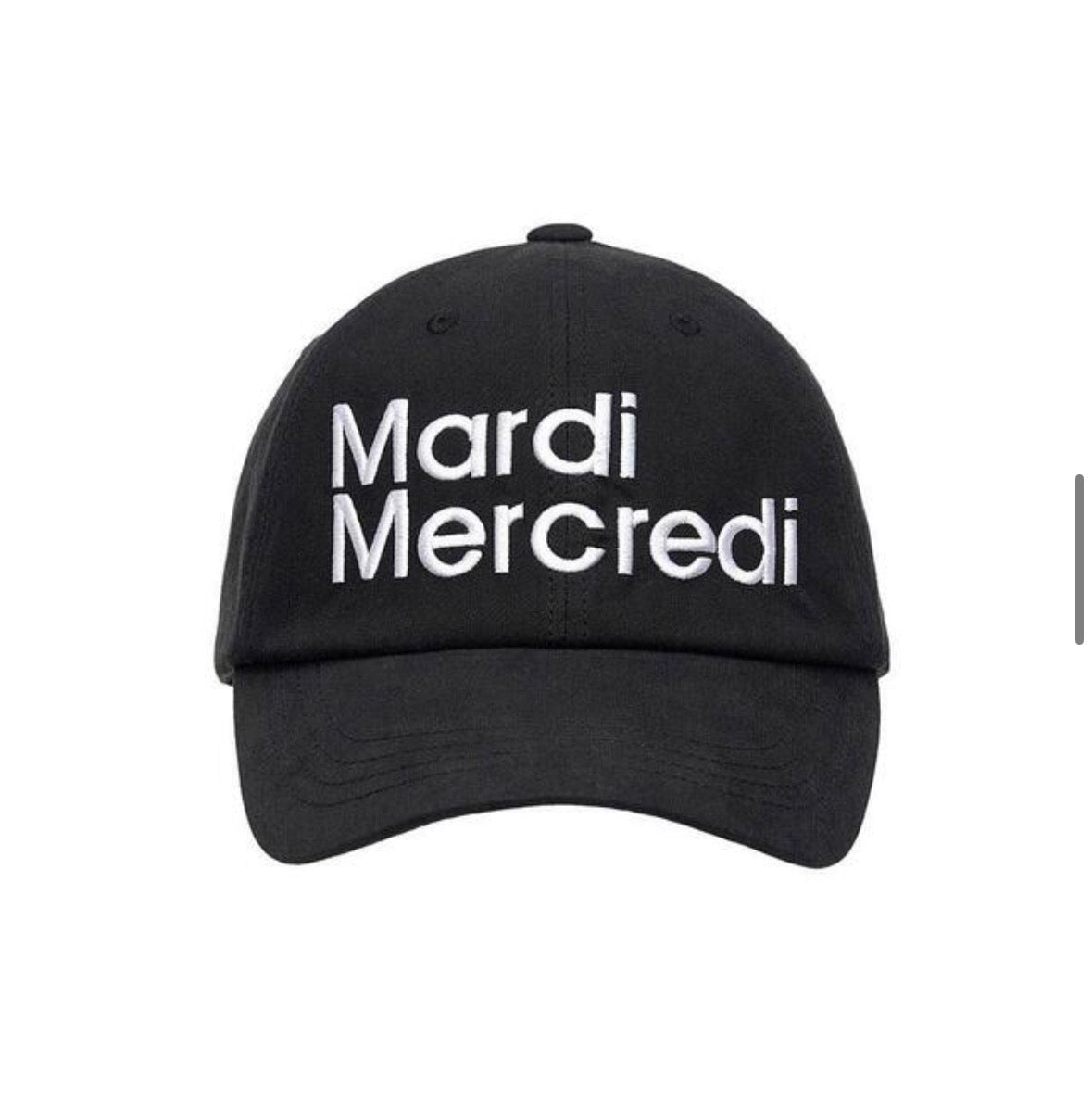 CAP MARDI_BLACK WHITE