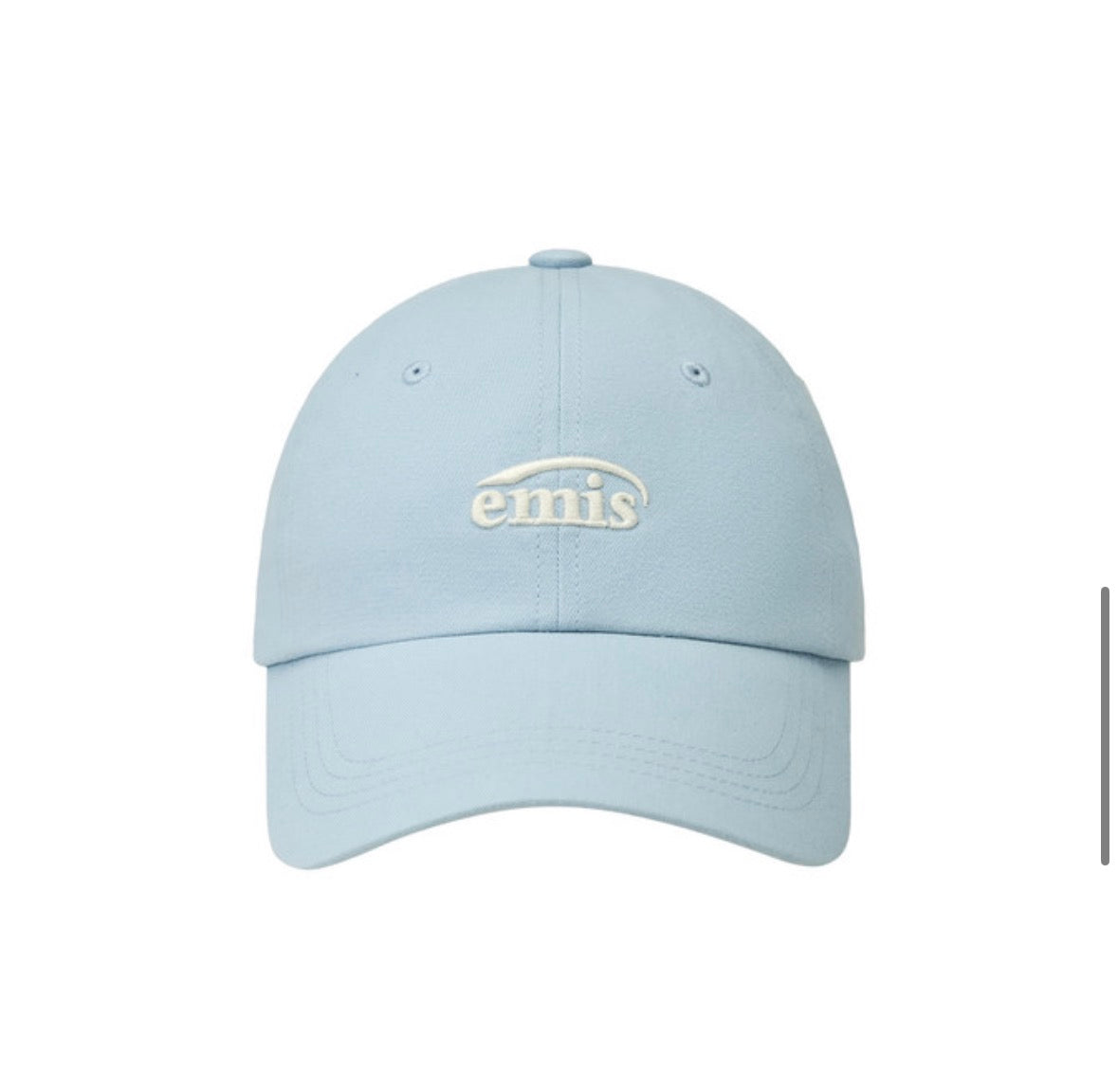 SMALL LOGO BALL CAP-PASTEL BLUE