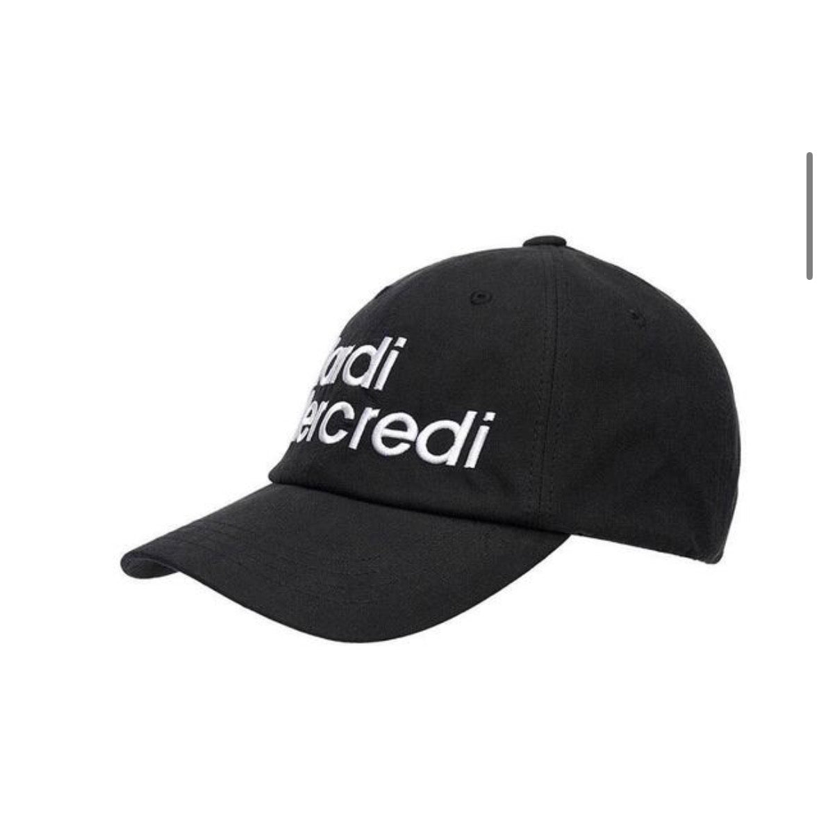 CAP MARDI_BLACK WHITE