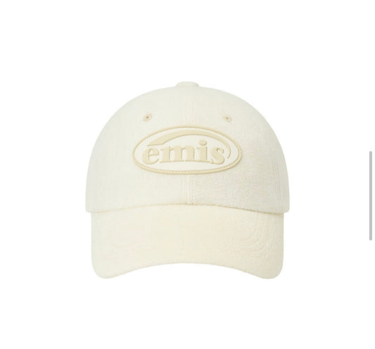 TERRY BALL CAP-IVORY
