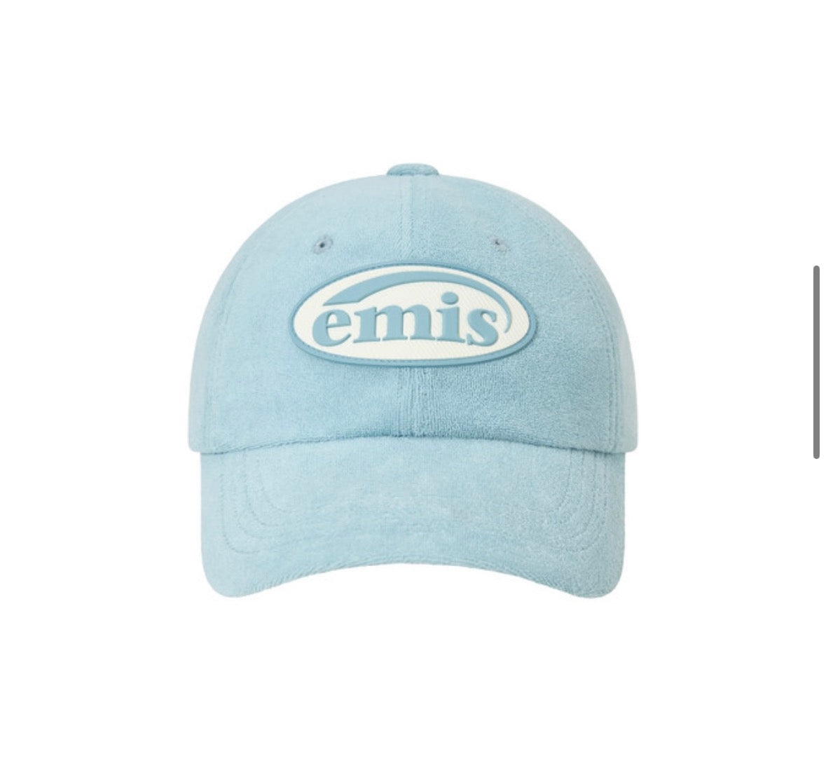 TERRY BALL CAP-PASTEL BLUE