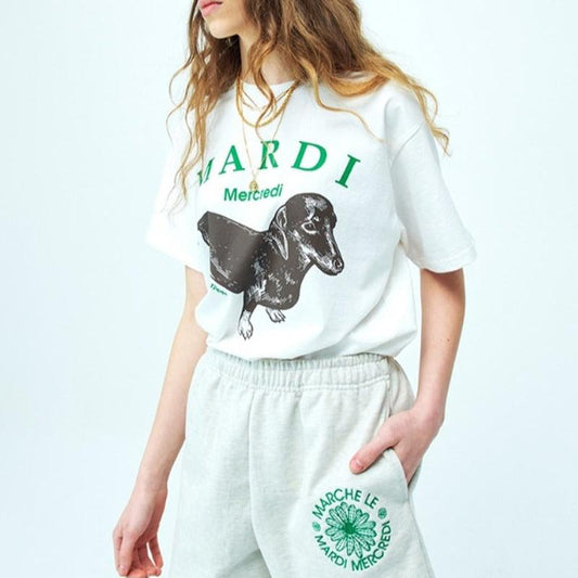 Mardi Mercredi Tshirt Ddanji-Ivory